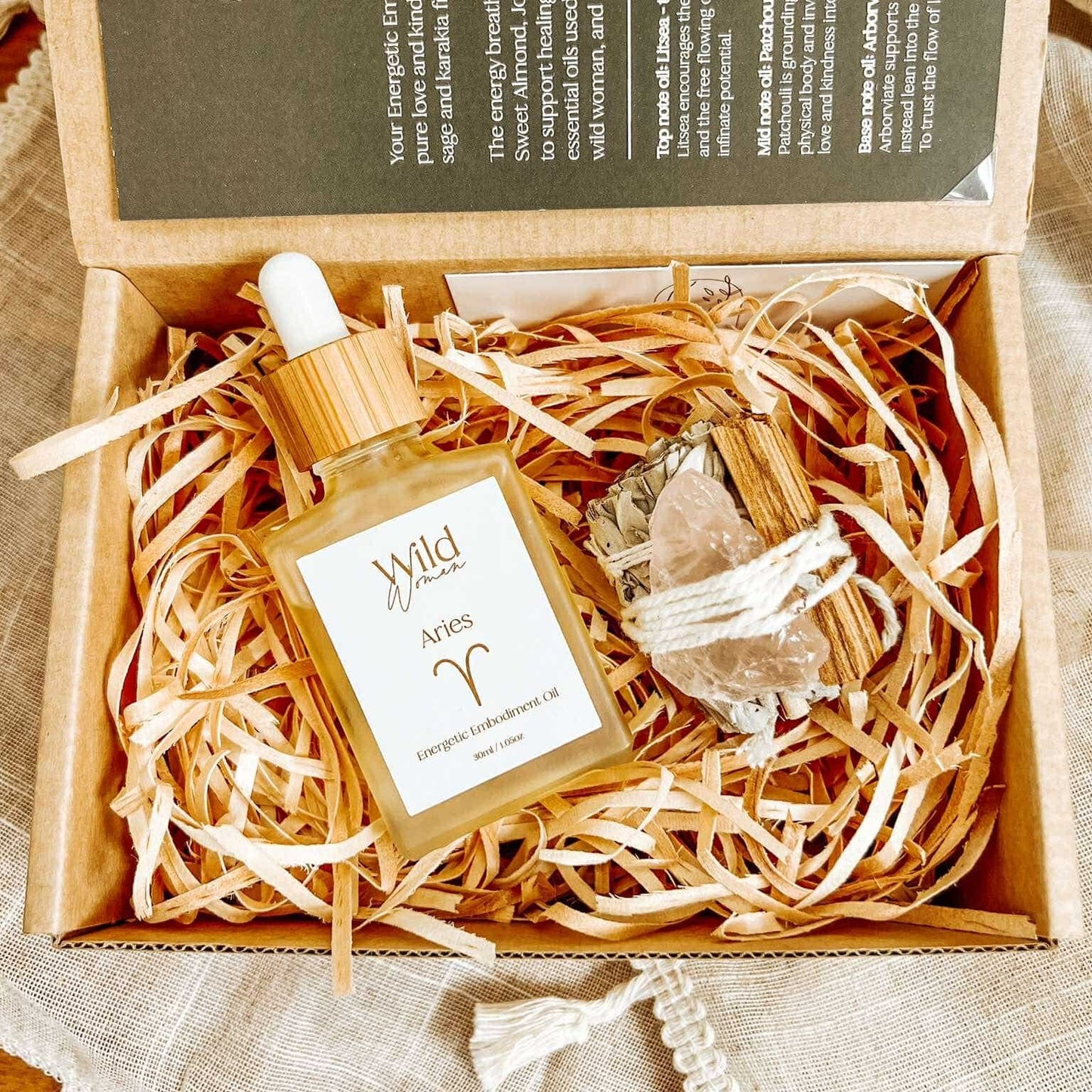 Open Hearted Ritual Box - Rose Quartz